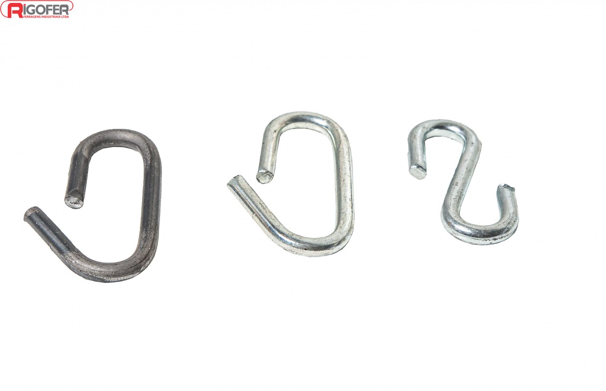 “S” para Engate de Corrente